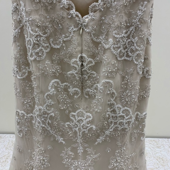Enzoani Wedding Dress w/Detachable Straps NWT